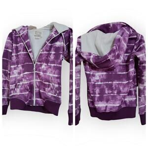 billabong purple tie dye hoodie size small
